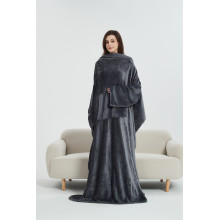 Lazy Longer Full Body Wearable Blanket Plush Hug Sleep Pod Snuggle Blanket Robe