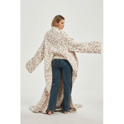 Wholesale Full-size Wearable Knitted Blanket, Wearable Blanket, Cozy Blanket For Women