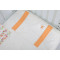 Wholesale Baby Crib Bedding Set,Lovely Duck & Flower 3 Piece Standard Size Buff Crib Set