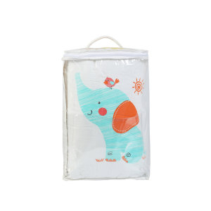 OEM Baby Bedding Product Baby Crib Bumper Set 4 Pieces With Lovely Animals Patterns From Factory