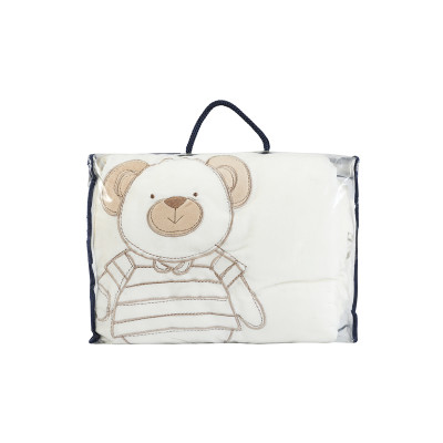 Wholesale Quilted Kids Cot Bed Blanket With Lovely Bear Pattern Childrens Quilt Covers From China