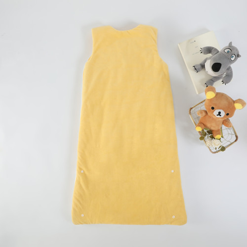 Wholesale Wholesale Cute Newborn Knitted Anti-pilling Baby Sleeping Bag Plush Swaddle