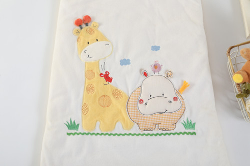 Wholesale Wholesale Cute Newborn Knitted Anti-pilling Baby Sleeping Bag Plush Swaddle