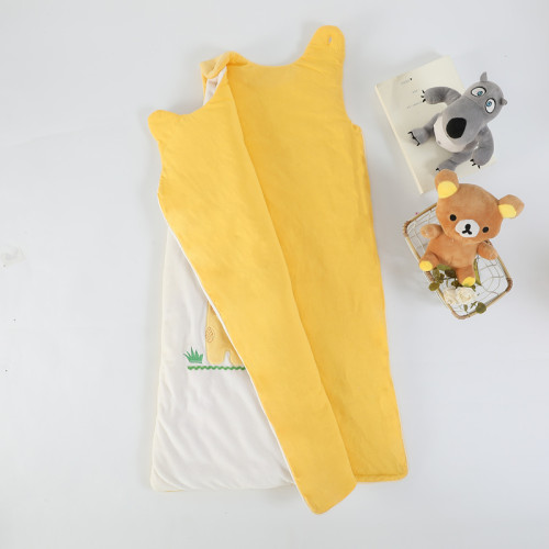 Wholesale Wholesale Cute Newborn Knitted Anti-pilling Baby Sleeping Bag Plush Swaddle