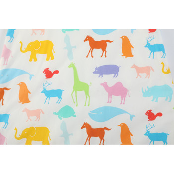 Wholesale Recyclable Kid Sleeping Bag with Animals Printed Blanket baby sleeping bag From China