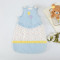 Custom Cute Newborn Knitted Recyclable Kids Sleeping Bag Wholesale swaddle Blankets Warp From China