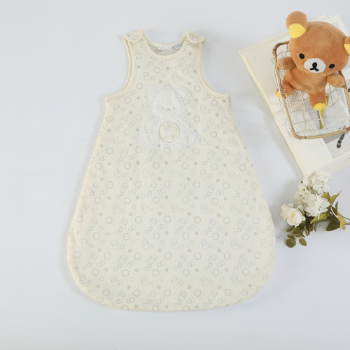 OEM Super Soft and Comfortable All Seasons Newborn sleeping bag with embroidery Sleep Bag From China