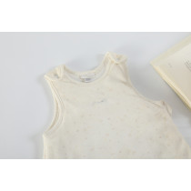 Wholesale Cream Color with Cute Pattern Baby Girl Sleeping Bag With Hood Warm And Cozy