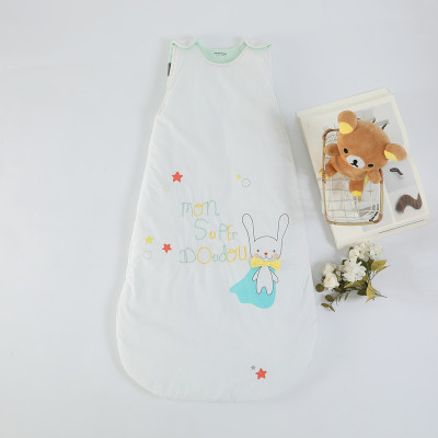 OEM Cute Newborn kids Recyclable Quit knitted baby sleeping bag Wholesale Plush Swaddle Blankets