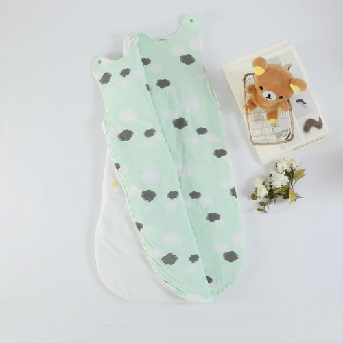 OEM Cute Newborn kids Recyclable Quit knitted baby sleeping bag Wholesale Plush Swaddle Blankets