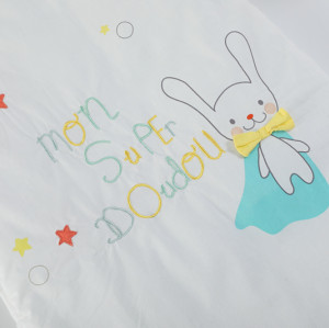 OEM Cute Newborn kids Recyclable Quit knitted baby sleeping bag Wholesale Plush Swaddle Blankets