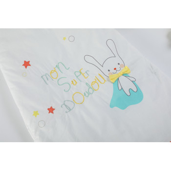 OEM Cute Newborn kids Recyclable Quit knitted baby sleeping bag Wholesale Plush Swaddle Blankets