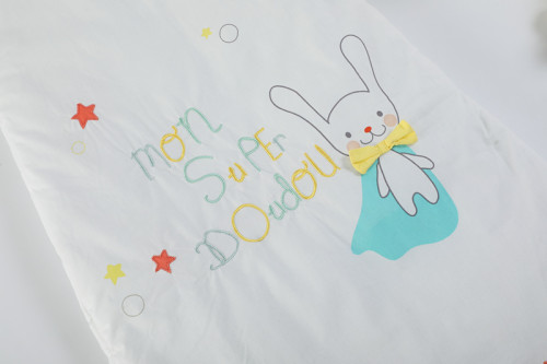 OEM Cute Newborn kids Recyclable Quit knitted baby sleeping bag Wholesale Plush Swaddle Blankets