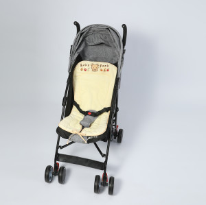 OEM Baby Stroller Cushion 100% Cotton Cushion Breathable Stroller Mat for Strollers From China