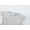 Wholesale Baby bibs Waterproof Toddler bib-Solid Colof with Grey For Boys & Girls From China