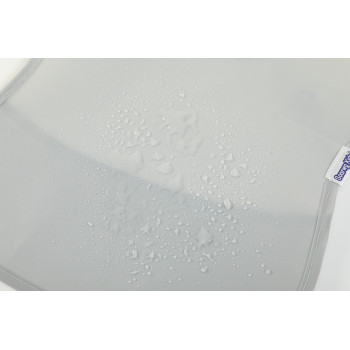 Wholesale Baby bibs Waterproof Toddler bib-Solid Colof with Grey For Boys & Girls From China