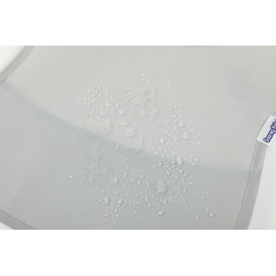 Wholesale Baby bibs Waterproof Toddler bib-Solid Colof with Grey For Boys & Girls From China