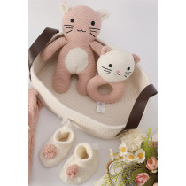 Supply Super Soft And Cute Newborn Baby Blanket Gift Set Gift Basket Set Collection For Wholsale