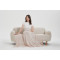 Super luxury Pure Bamboo Fiber Knitted Throw Blanket Bamboo Knitted Blanket For Comfortable Sleep