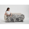 Wholesale Imitation Rabbit Hair Core-spun Yarn Knitted Blanket Knitting Blanket From Fcatory