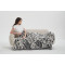 Wholesale Imitation Rabbit Hair Core-spun Yarn Knitted Blanket Knitting Blanket From Fcatory