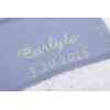 Hot Sale 100% Cotton Knitted Blanket With Hand Embroidery Pattern Hand-embroidered Knitted Blanket