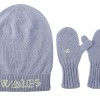 Hand Embroidery Baby Beanie And Gloves Set