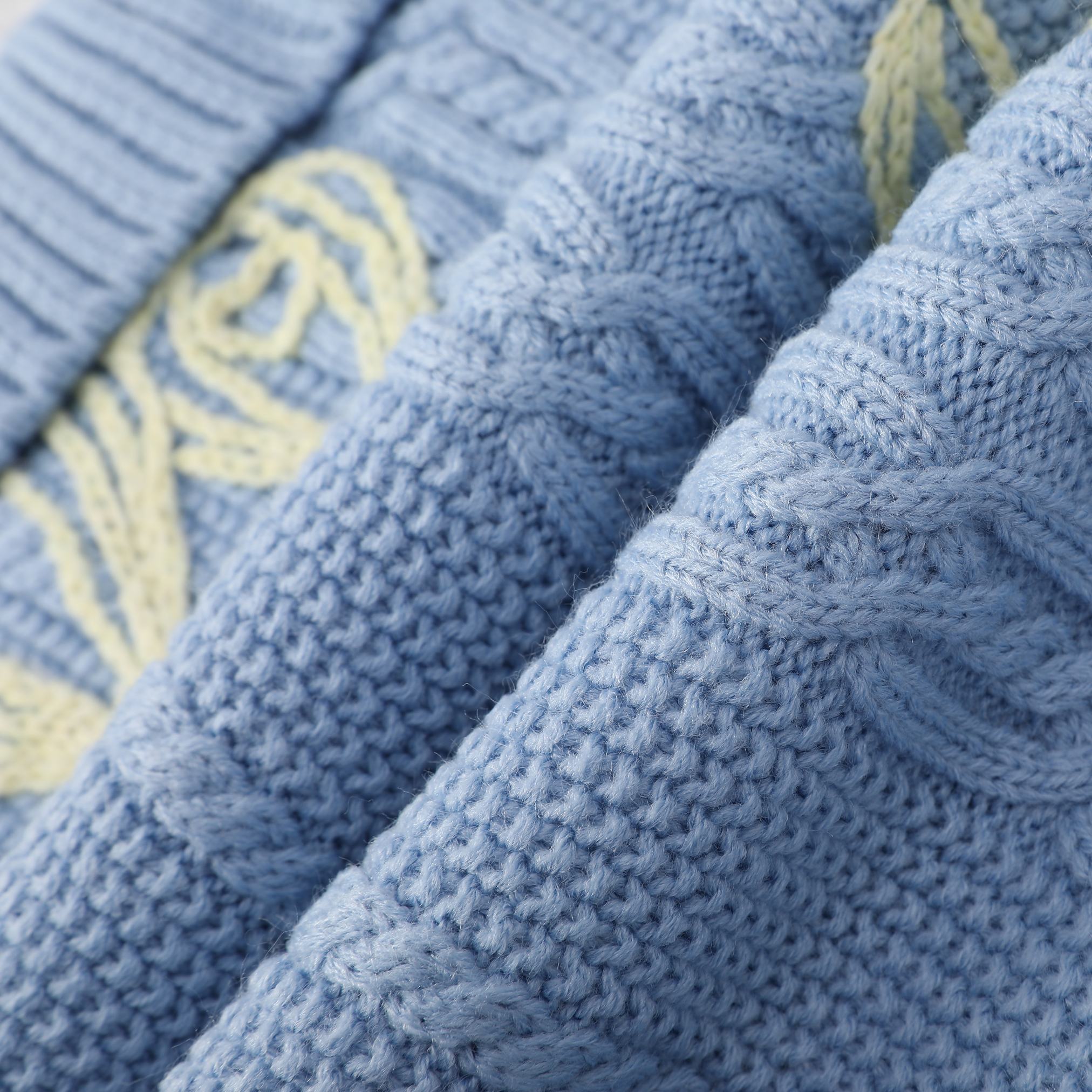 knitted baby blankets