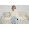 Ultra Soft 100% Nylon Jacquard Style Faux Mink Yarn Knitted Trow Blanket Wholesale From China Factory