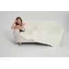 Ultra Soft 100% Nylon Jacquard Style Faux Mink Yarn Knitted Trow Blanket Wholesale From China Factory