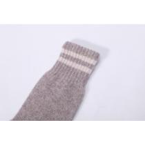Wholesale high and ladies seamless 100% cashmere socks for fall winter from Chinese factory