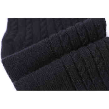 Wholesae High Quality solid color Cashmere Sock for winter China manufacturer