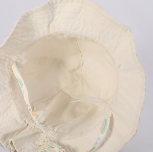 Hot Sale Kids Bucket Caps Baby Sun-Hat Kids Woven Caps For Lovely Kids And Baby From Chinese Factory