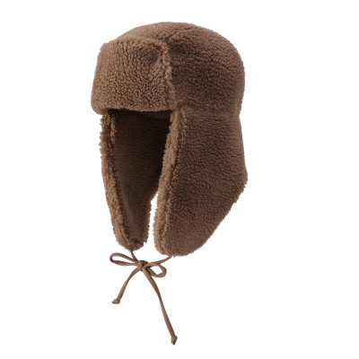 We Supply Adults Winter Earflap Hat Outdoor Windproof Full Hood Earflap Caps Warm Ear Protection hat