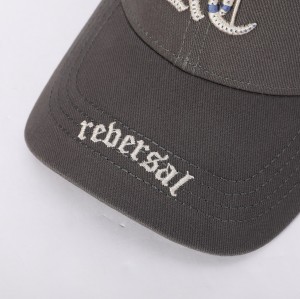 Hot Sale Custom Fashional Headwear Woven Caps Shade The Sun Baseball Caps From Chinese Fatory