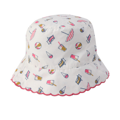 We Manufacture And Wholesale Kids Cute Bucket Caps Baby Sun-Hat Kids Woven Caps