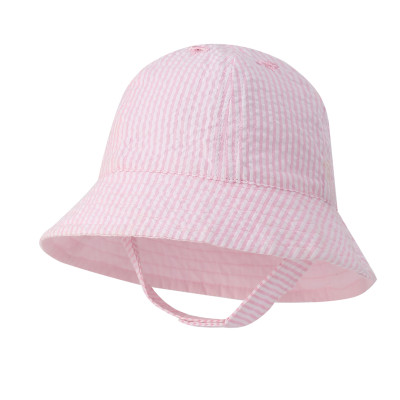 Supplying High Quality Soft Cute Baby Bucket Caps Lovely Kids Sun-Hat And Baby Woven Caps