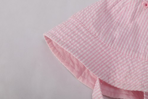 Supplying High Quality Soft Cute Baby Bucket Caps Lovely Kids Sun-Hat And Baby Woven Caps
