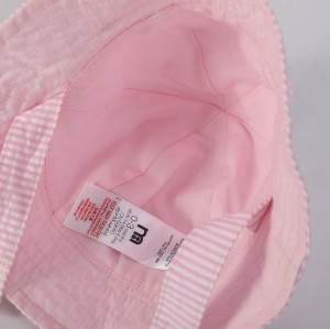 Supplying High Quality Soft Cute Baby Bucket Caps Lovely Kids Sun-Hat And Baby Woven Caps
