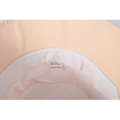 High Quality Custom Fahional Bucket Caps Headwear Bucket Hats Fashion Woven Caps From Chinese Maker