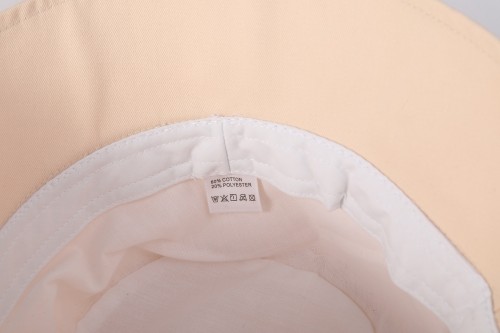 High Quality Custom Fahional Bucket Caps Headwear Bucket Hats Fashion Woven Caps From Chinese Maker