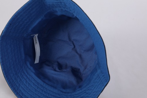 Wholesale High quality Stripe Woven Bucket Hats Fashion Headwear Bucket Caps Striper Woven Caps