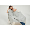 Custom Cashmere Sliver Metallic Blanket Natural Pure Cashmere Lurex Blanket From Chinese Fcatory