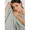 Custom Cashmere Sliver Metallic Blanket Natural Pure Cashmere Lurex Blanket From Chinese Fcatory