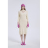 Supply Fashion Cashmere Dip-dye Accessories Dip-dye Beanie Dip-dye Gloves And Dip-dye Socks Set From China