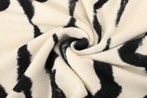 Custom Digital Print Cashmere Knit Blanket Digital Printing Cashmere Knitted Blanket From China