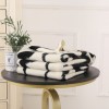 Custom Digital Print Cashmere Knit Blanket Digital Printing Cashmere Knitted Blanket From China