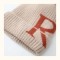 Custom Design Winter Home Knitwear Cotton Cashmere Pompom Beanie Hats Scarf Glove Set For Kids