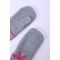 Wholesale Girls's Mitten Wool Cashmere Blend Soft Gloves With Jacquard Pattern Kids Cashmere Gloves