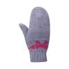 Wholesale Girls's Mitten Wool Cashmere Blend Soft Gloves With Jacquard Pattern Kids Cashmere Gloves